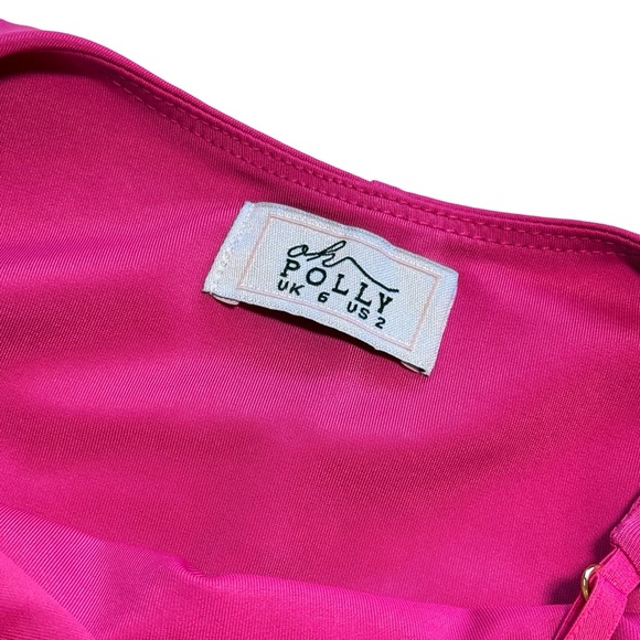 Oh Polly EDONIA Triangle Cup A-Line Mini Dress in Pink - Picture 10 of 10